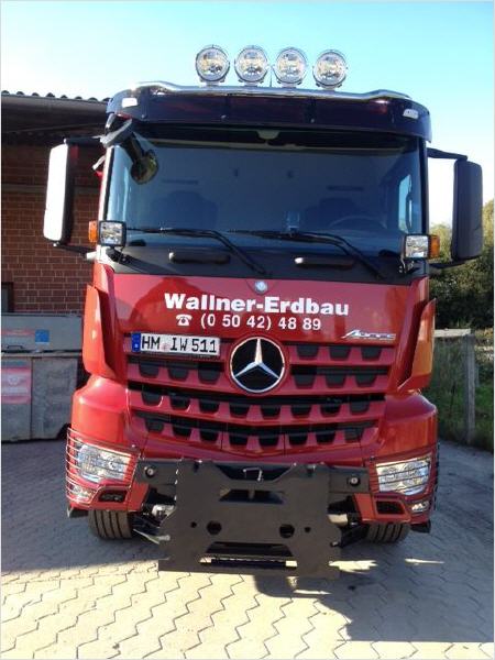 unser AROCS Kipper 6x4 von Mercedes-Benz