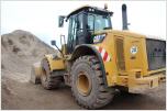 Caterpillar 950 H Radlader in Aktion im Werk II